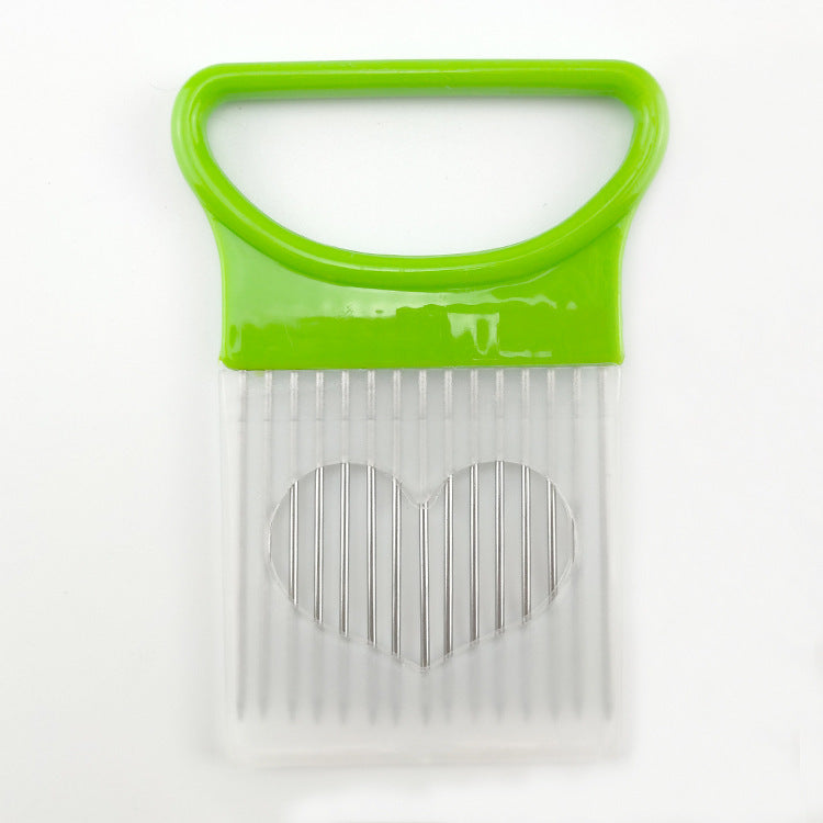 Stainless steel onion needle (loose meat needle fork fruit and vegetable hand slicer)