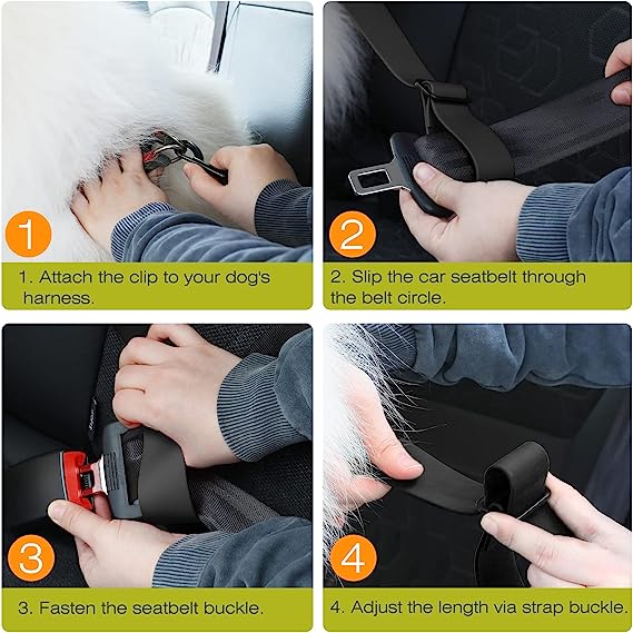 Adjustable Pet Cat Dog Car Seat Belt