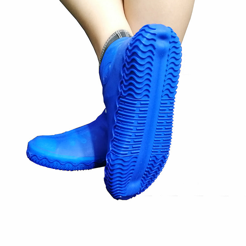 Silicone waterproof shoe cover