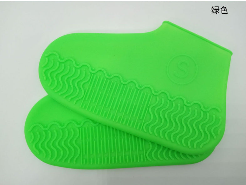 Silicone waterproof shoe cover