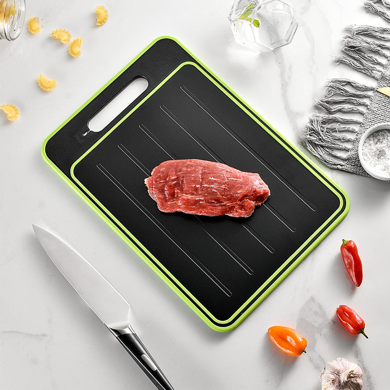 Physical thawing aluminum alloy spray paint double-sided cutting board